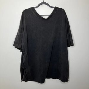 FREE PEOPLE MOVEMENT Hot Shot Reversible Black Oversized XS